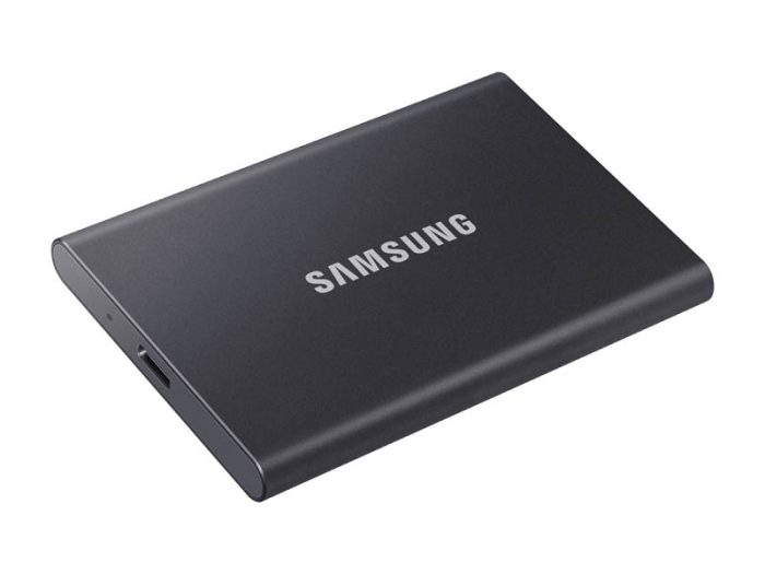 Samsung T7 Zunanji SSD 2TB Type-C USB 3.2 Gen2 V-NAND UASP, siv - Image 3