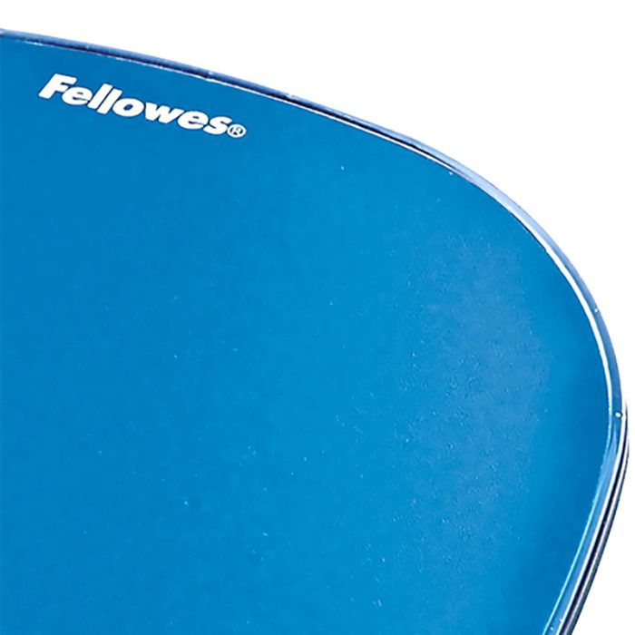 Fellowes Crystal Gel podloga za miško/počivalo za zapestje, modra - Image 4