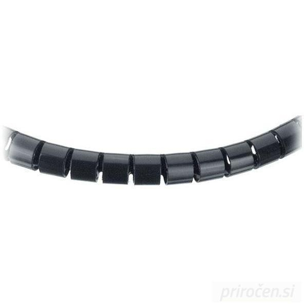 Richco ovoj za urejanje kablov 25mm, 1m, siv - Image 4