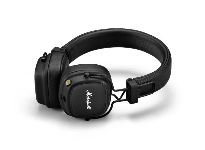 Marshall Major IV Bluetooth naglavne slušalke, črne - Image 5