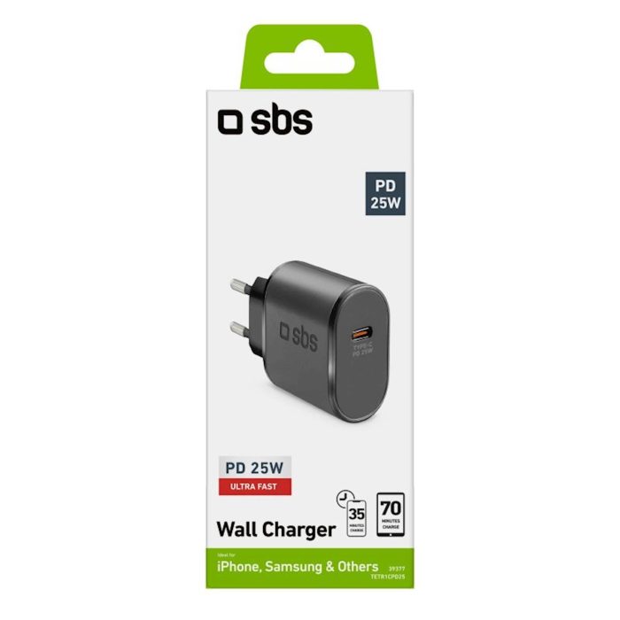 ADAPTER POWER TYPE-C 25W ČRN - Image 3