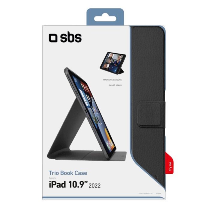 MAPA PRO IPAD 2022 10,9'' ČRNA ČRNA