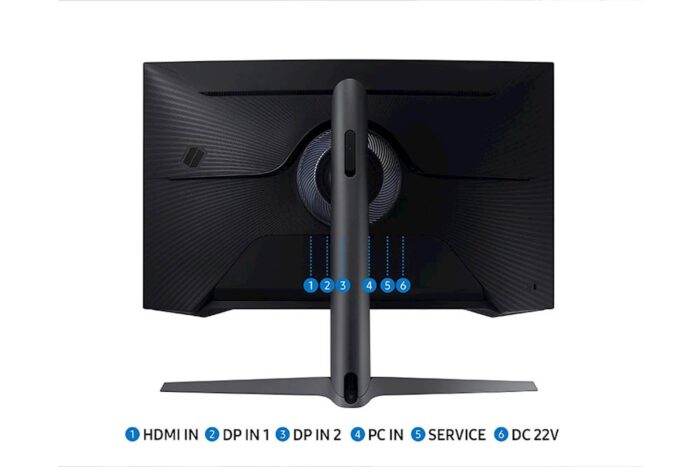 Monitor Samsung C27G75T ODYSSEY G7, 27", VA, CURVED, 16:9, 2560x1440, HDMI, 2xDP - Image 5
