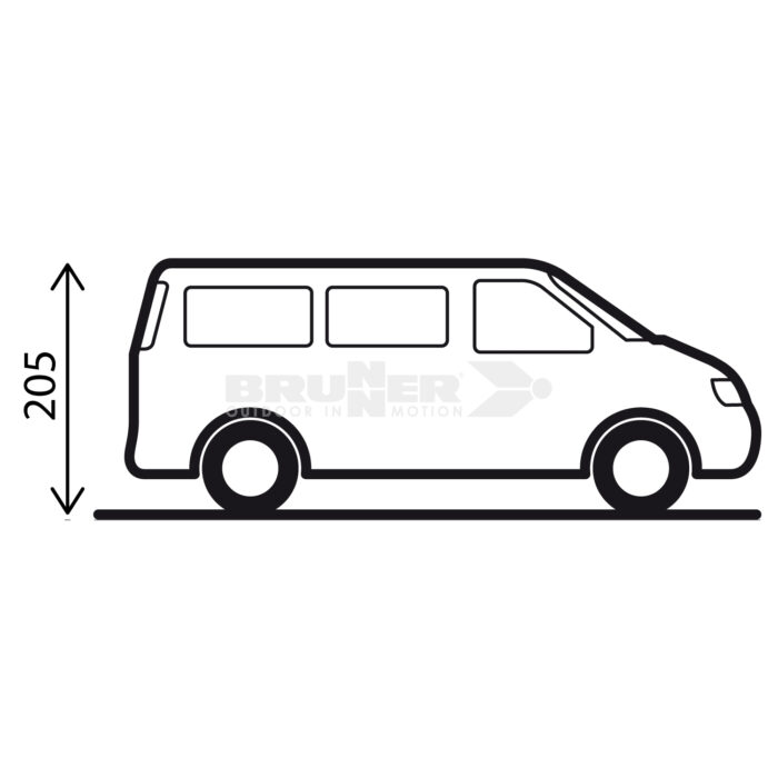BRUNNER šotor za zadek COMET VW T5/T6 - Image 5