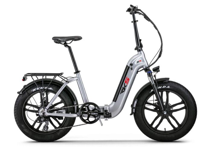 ELEKTRIČNO KOLO ˝FATBIKE˝ RKS RV-10 SREBRN