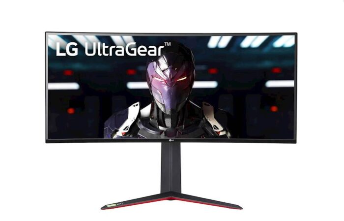 Monitor LG 34GN850P-B, 34", IPS, ukrivljen, IPS, 3440x1440, 2x HDMI, DP,