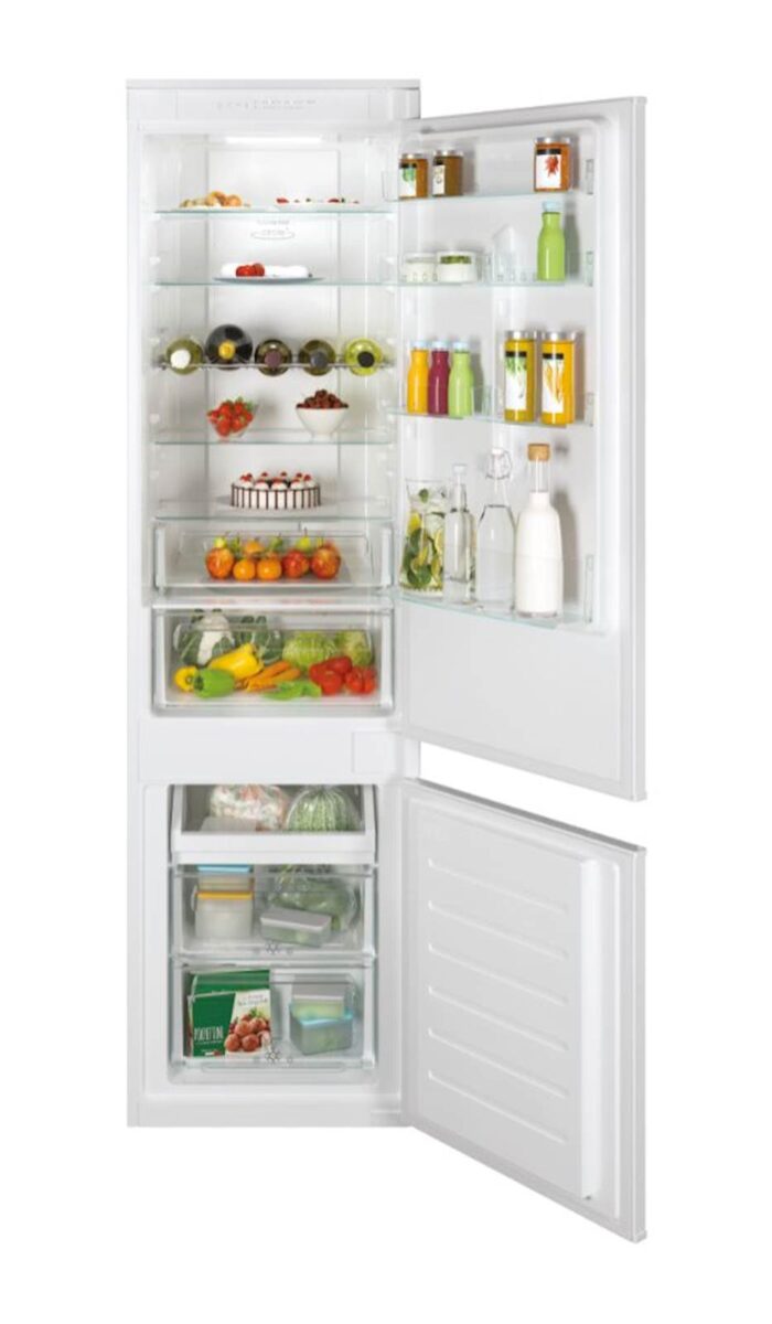 Vgr. kombiniran hladilnik CANDY CCUBT5519EW, 193cm, E