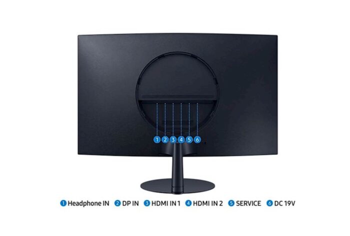 Monitor Samsung T55, 27", VA, CURVED, 1920x1080, 2x HDMI, DP - Image 6