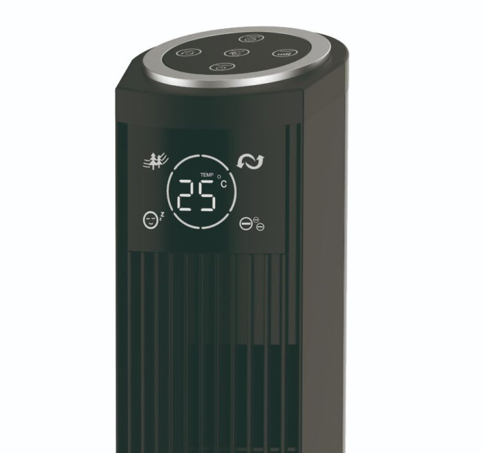 Be Cool Stolpni ventilator 121cm črn črn - Image 4