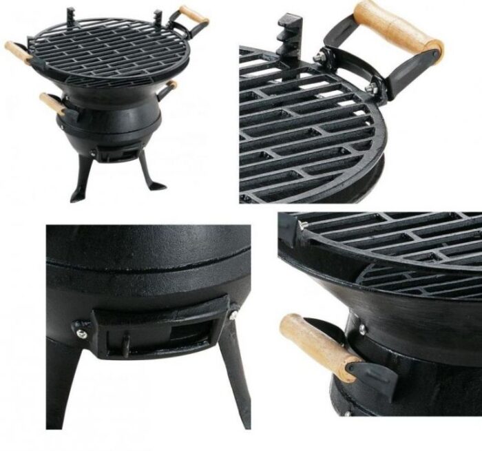 GRILLCHEF žar na oglje Barrel 36cm (0630) - Image 3