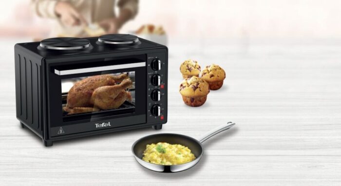 TEFAL mini pečica z kuhalnima ploščama OF463830 Optimo 32l - Image 4