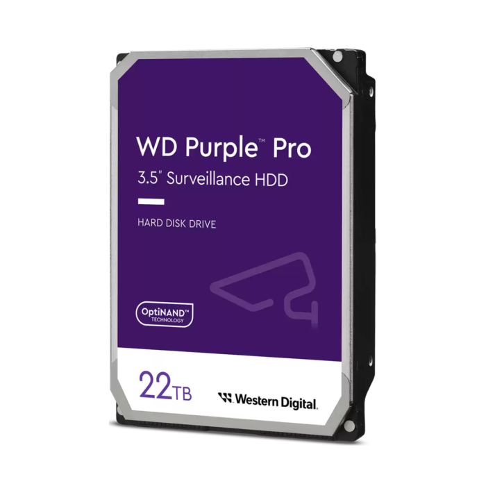 WD PURPLE PRO 22TB, 7200 obratov, 512MB 6Gb/s, trdi disk za videonadzorni sistem - Image 3