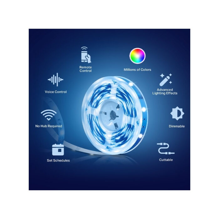 TP-LINK pametni Wi-Fi LED barvni trak Tapo L900-5 5M - Image 6
