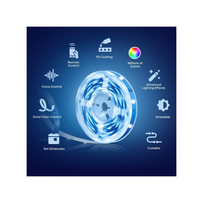 TP-LINK pametni Wi-Fi LED multi-barvni trak Tapo L920-5 5M - Image 6
