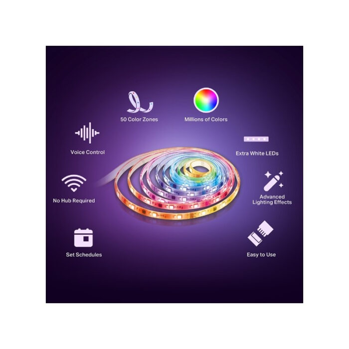 TP-LINK pametni Wi-Fi LED multi-barvni trak Tapo L930-5 5M - Image 3