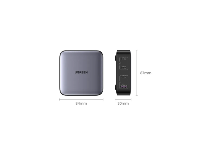 Ugreen Nexode 100W GaN USB-C polnilnik - Image 5