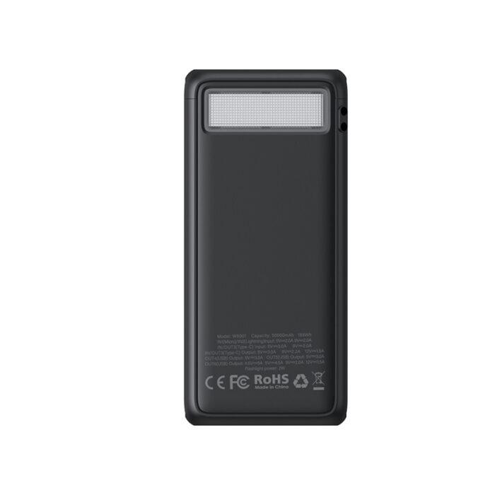 VEGER prenosna baterija Tank Lite 50000 mAh, črna - Image 5