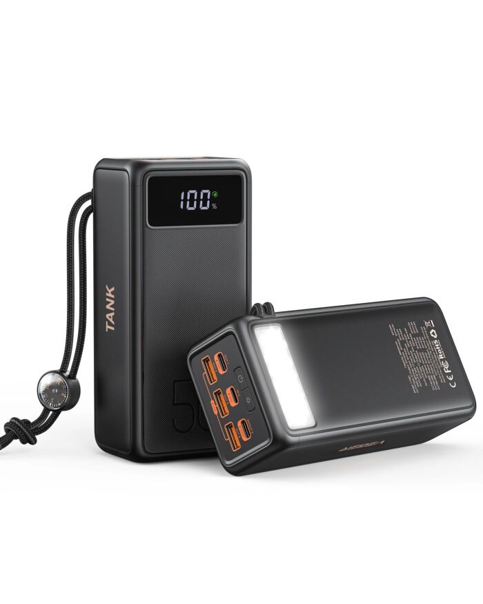VEGER prenosna baterija Tank Boost 56000 mAh, črna