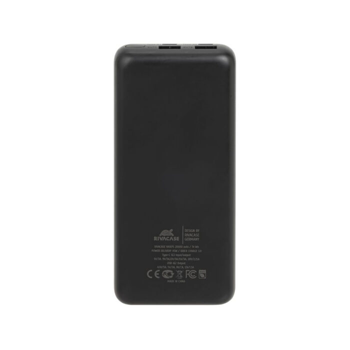 Rivacase VA1075 20000mAh 45W Quick Charge 3.0 prenosna baterija - Image 3