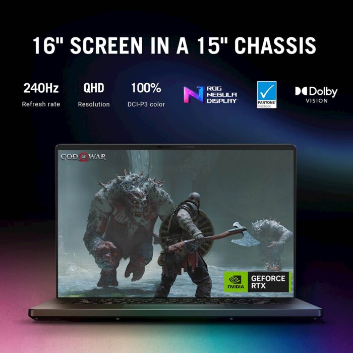 ASUS ROG Zephyrus G16 GU603VI-N4002W i9-13900H/16GB/SSD 1TB/16" QHD+ 240Hz - Image 5