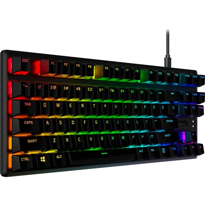 Tipkovnica HP HyperX Alloy Origins PBT mehanska za igre - HX Red - Image 4