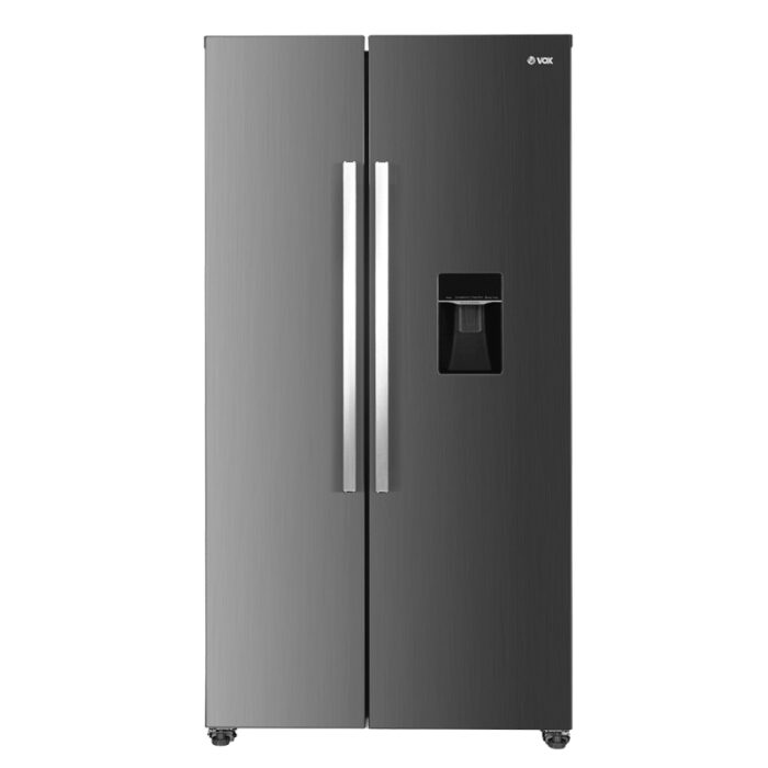 VOX ameriški hladilnik SBS 6035 IX F [F, H: 344L, Z: 185L, NO-FROST, WaterD]