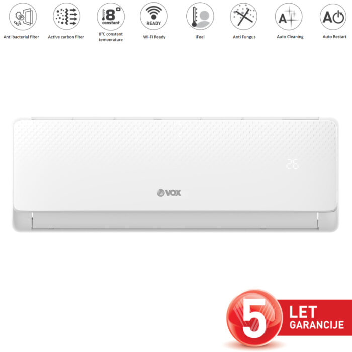 VOX klima naprava IFG12-AACT + MONTAŽA [WiFiready, 8°C CTemp, CFilter, AFilter]