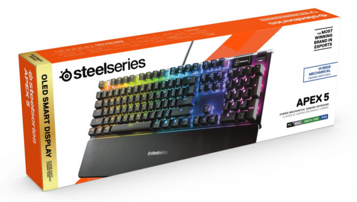 Steelseries Apex 5 US tipkovnica - Image 4