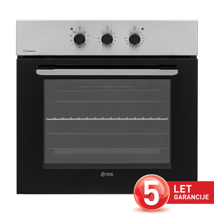 VOX vgradna pečica SBM 6510X3D [A, 65 l, 9+3 prog., SteamBase, 3D Cook]