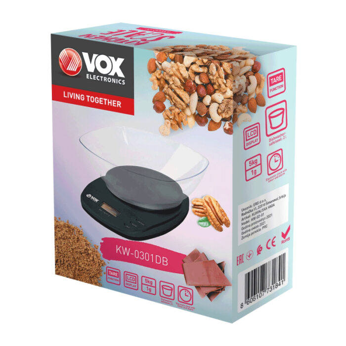VOX kuhinjska tehtnica KW-0301 - Image 4