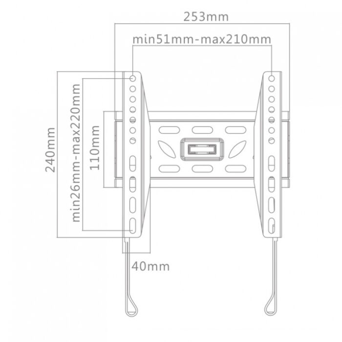 GoGEN nosilec za TV FIX M2 - Image 3