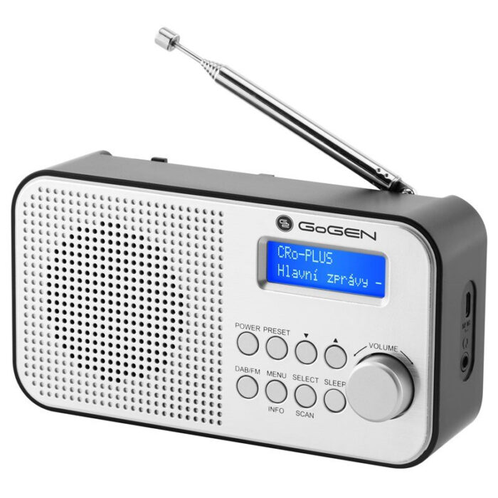 Gogen radio DAB+ DAB 300 srebrn GOGDAB300N - Image 5