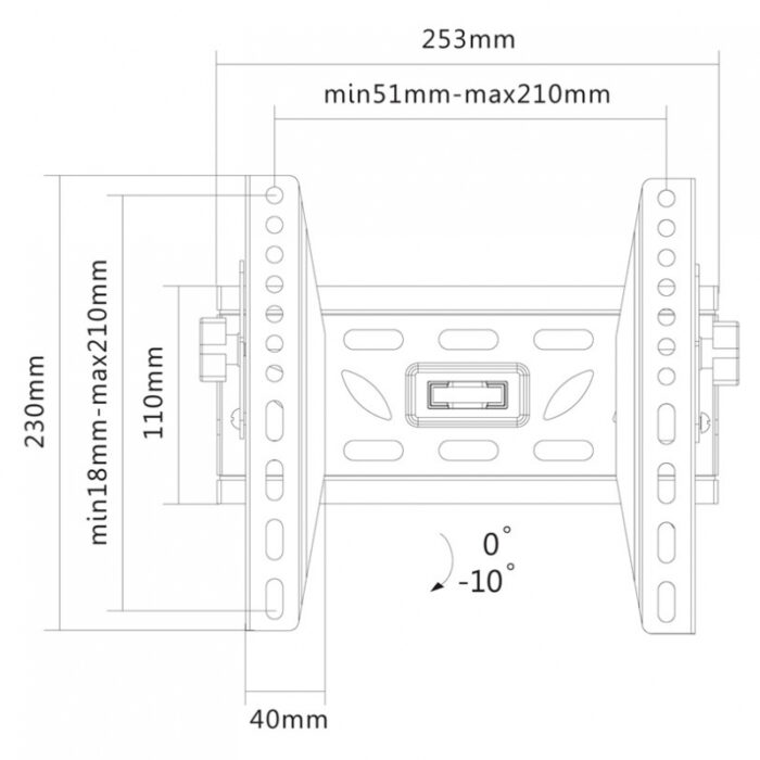GoGEN nosilec za TV TILT M - Image 3