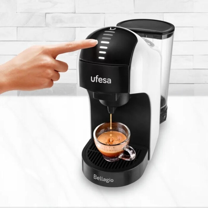 Ufesa Bellagio Rossa aparat za kavo z več kapsulami bel 1400W - Image 6