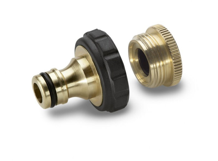 Karcher medeninast nastavek za pipo G3/4 z nastavkom na G1/2, 2.645-013