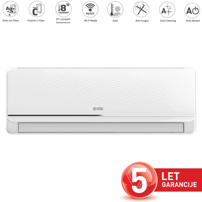 VOX klima naprava IFX18-SCCT [WiFiready, 8°C CTemp, VFilter, SFilter]