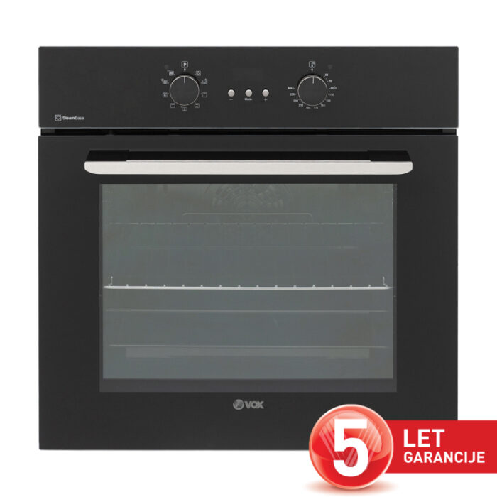 VOX vgradna pečica SBD 6915B3D [A, 69 l, 9+3 prog., SteamBase, 3D Cook]
