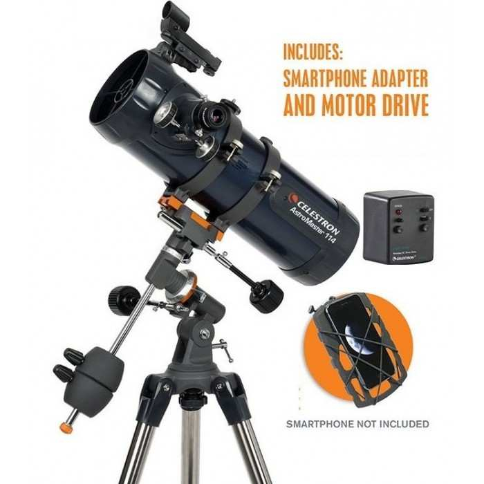 Celestron Teleskop AstroMaster 114EQ Newtonian - Image 5