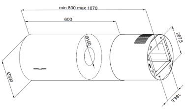 LORD kuhinjska napa O7 [LORDO7] - Image 3