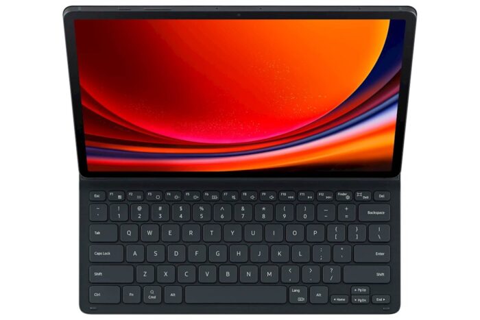 SAMSUNG MAPA S TIPKOVNICO SLIM GALAXY TAB S9+/S9+ FE BLACK