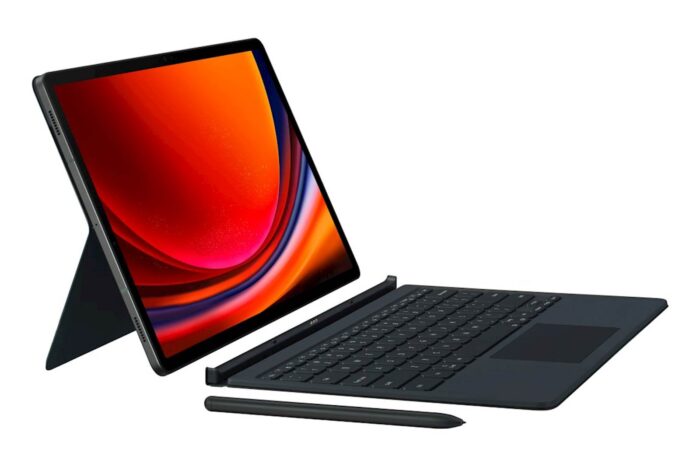 SAMSUNG MAPA S TIPKOVNICO GALAXY TAB S9+/S9 FE+ BLACK