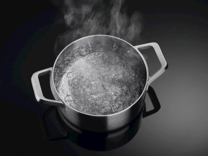 Vgradna plošča AEG IKB64431XB, indukcija/okvir inox, Hob2Hood - Image 5