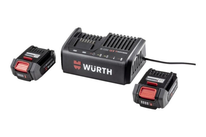 Wurth bat. vijačnik ABS12 COMPACT M-CUBE priloženi 2X 2.0AH bateriji - Image 6