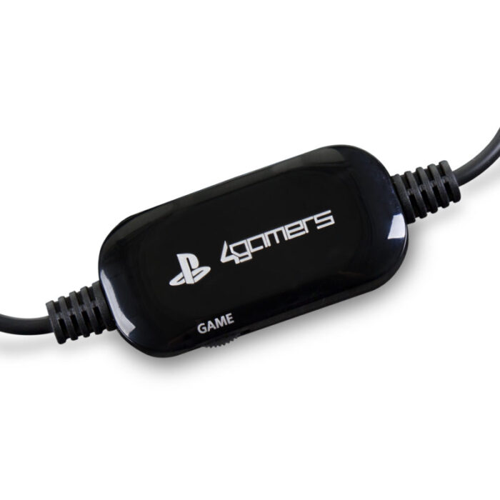 4GAMERS PRO4-10BLK GAMING SLUŠALKE črne barve - Image 4