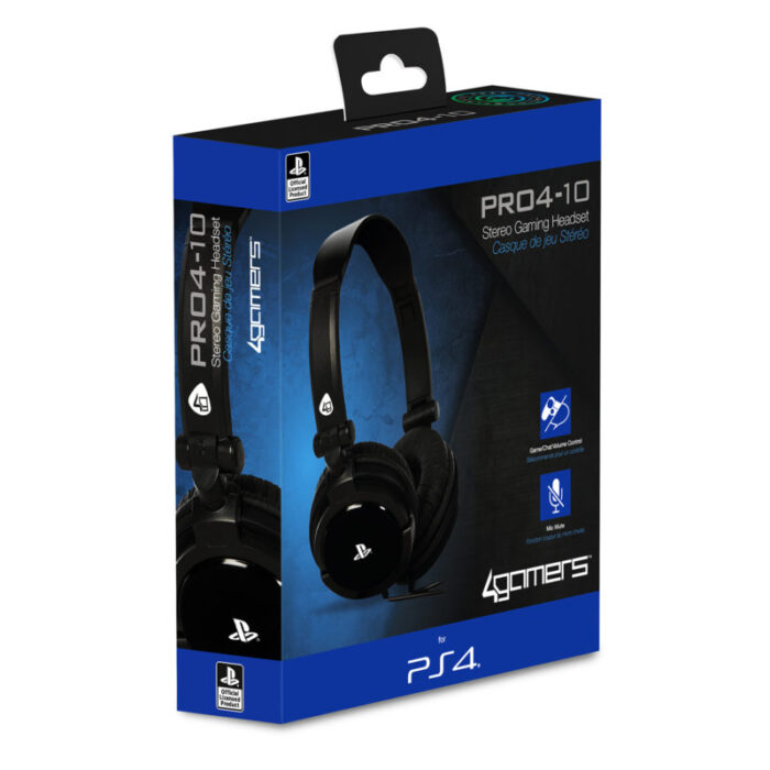 4GAMERS PRO4-10BLK GAMING SLUŠALKE črne barve - Image 6