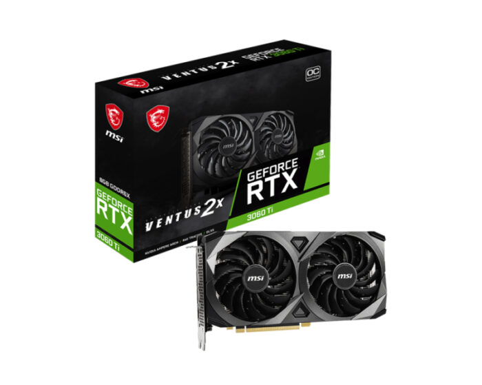 MSI GeForce RTX 3060 Ti VENTUS 2X OC grafična kartica 8GD6X