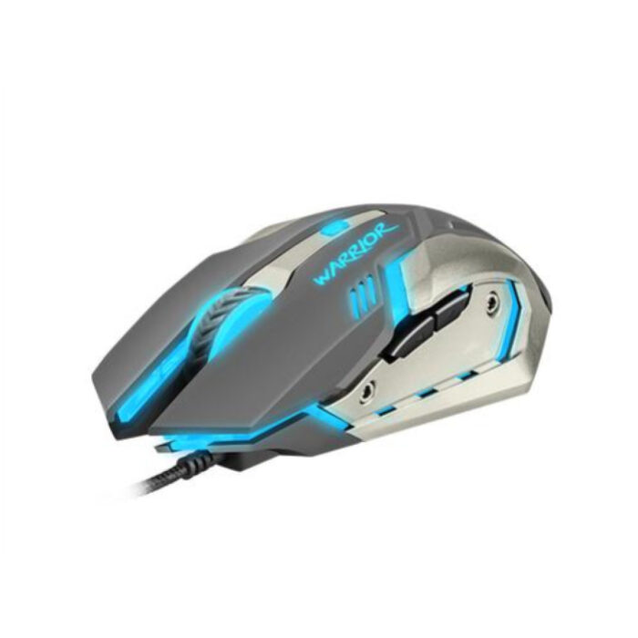 Miš NATEC USB Fury Warrior M optična gaming 3200DPI LED osvetlitev črna-modra