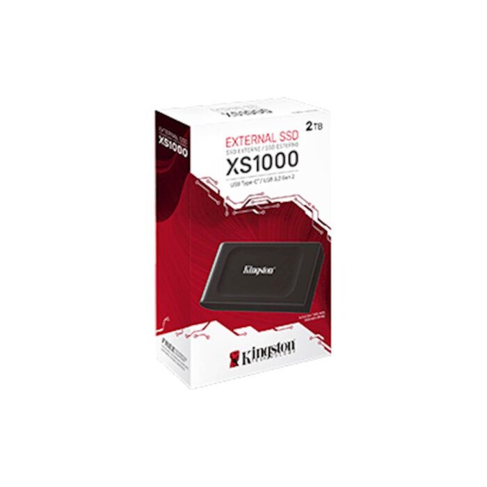 SSD Kingston prenosni 2TB XS1000, USB C USB A 3.2, 1050/1000MB/s - Image 4