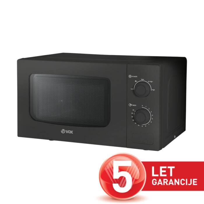 VOX mikrovalovna pečica M30B [20 L, Moč: 700 W, črna]