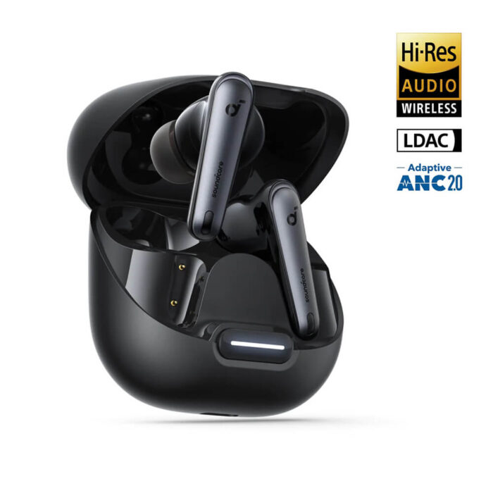 Anker Soundcore Liberty 4 NC brezžične slušalke, črne